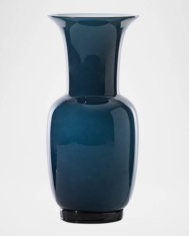 Venini Opalino Vase, 14"